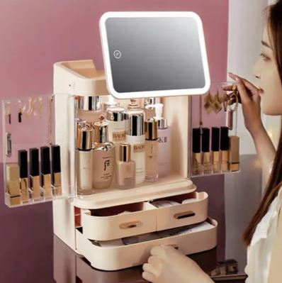 Boîte de rangement à écran LED - Le Monde de la Beauté